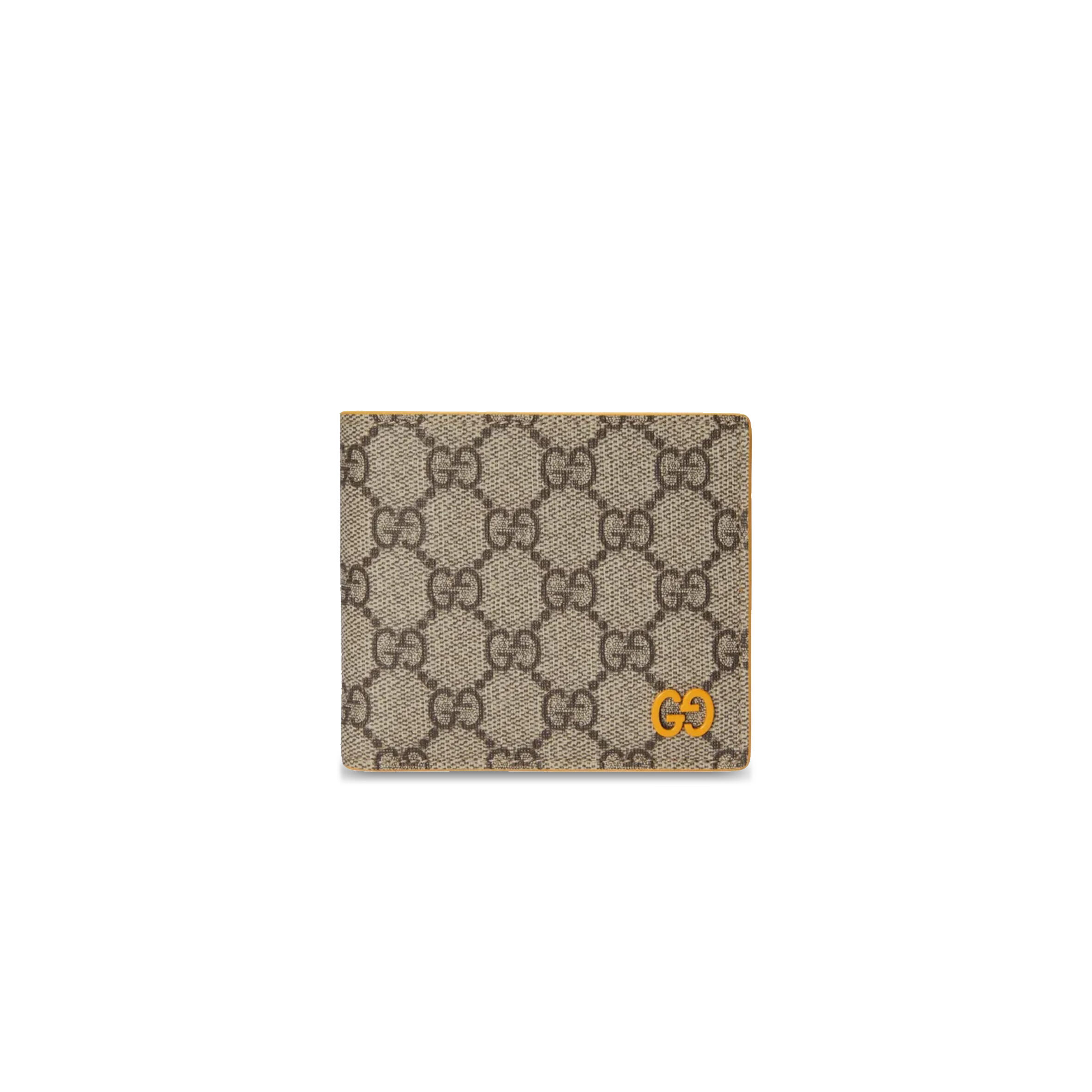 Gvc*1 yellow interior gg coin wallet 768244 (21*9cm)